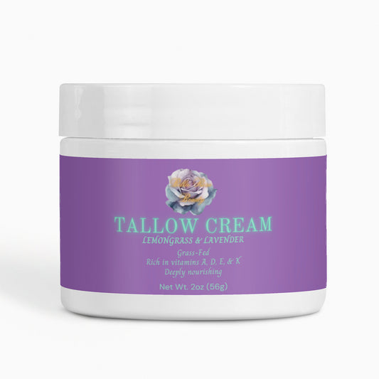 Tallow Cream Lemongrass & Lavender