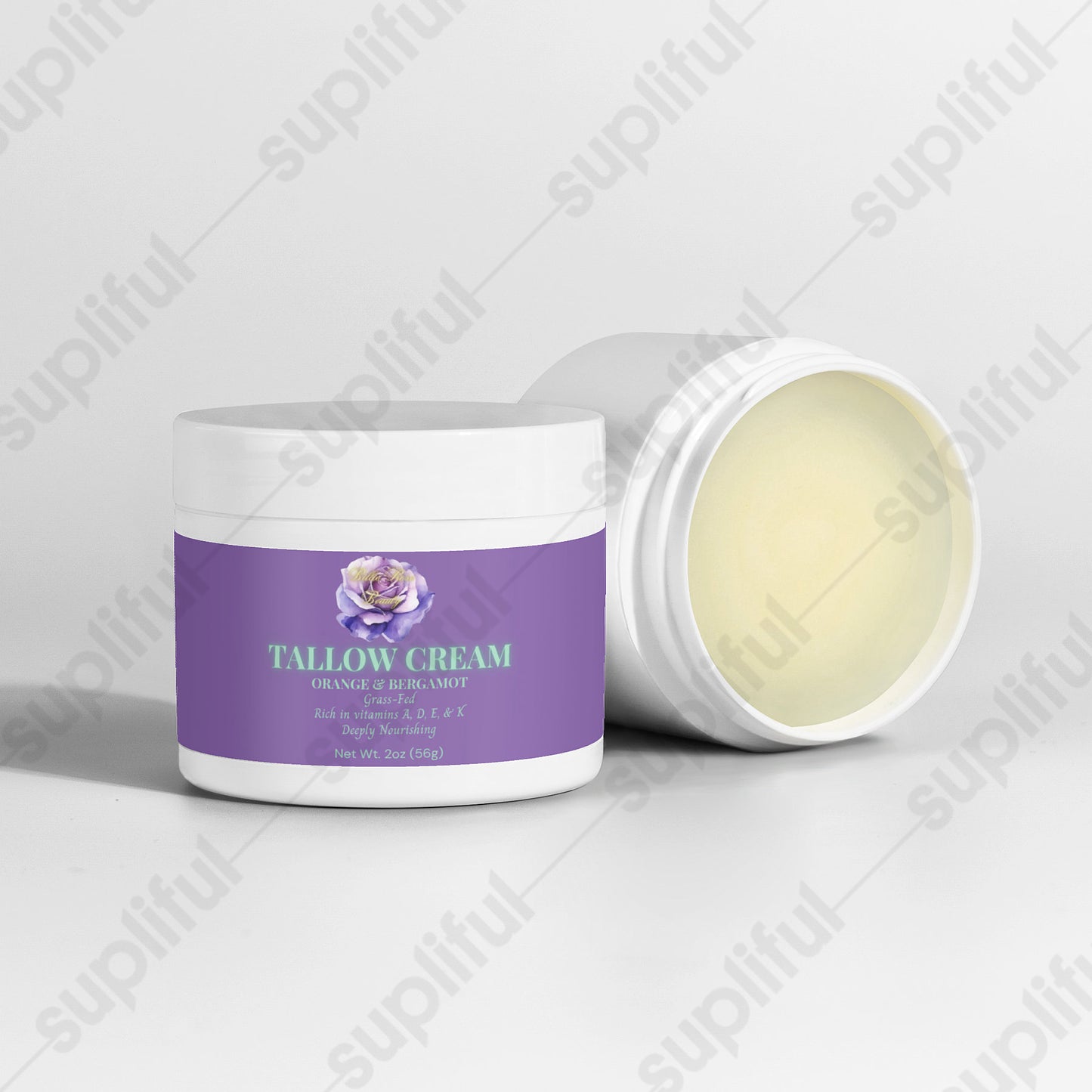 Tallow Cream Orange & Bergamot