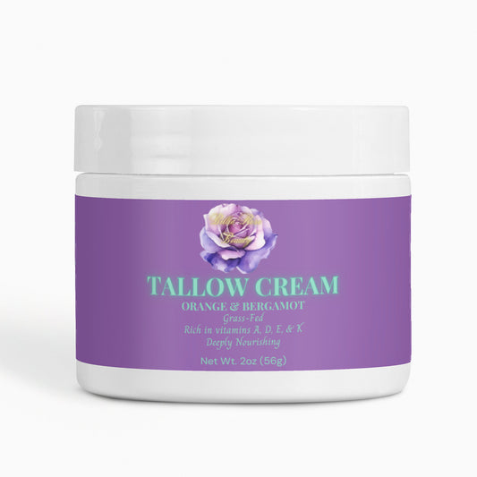 Tallow Cream Orange & Bergamot