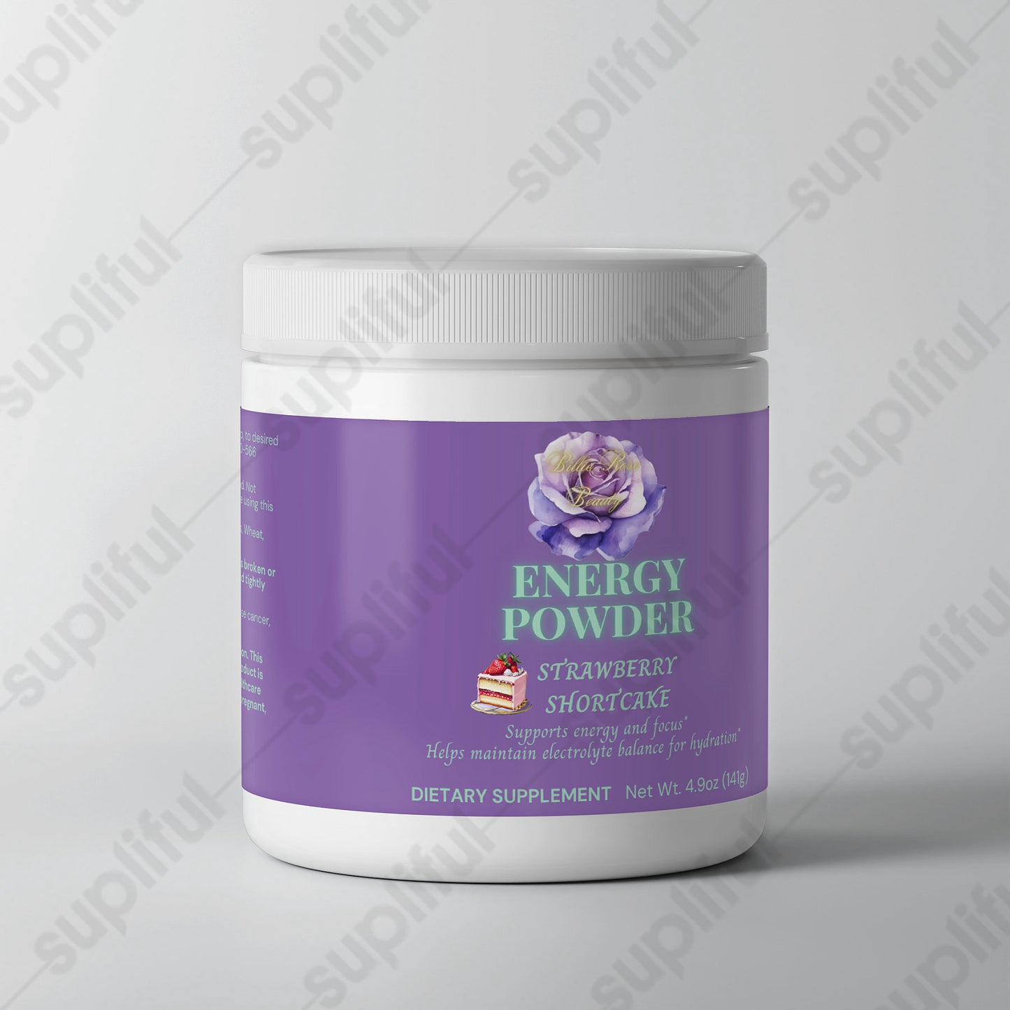 Energy Powder (Strawberry Shortcake)