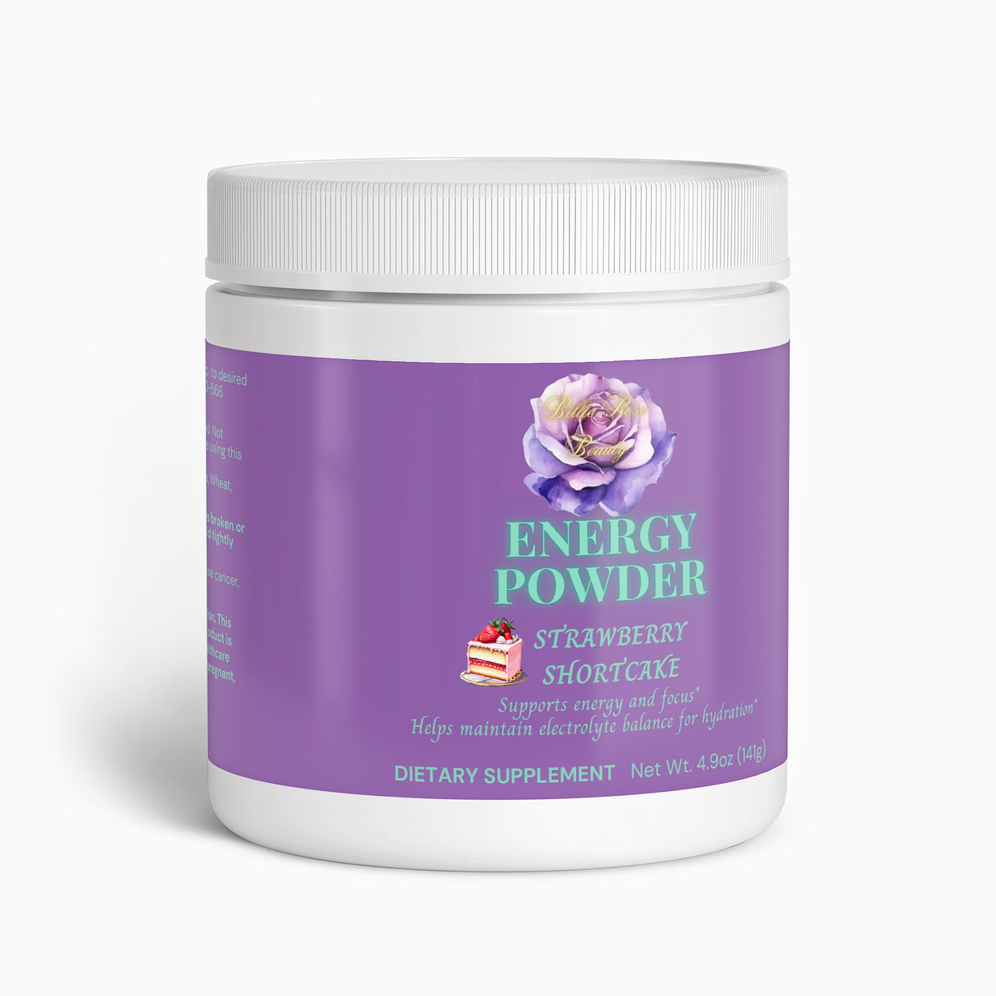 Energy Powder (Strawberry Shortcake)